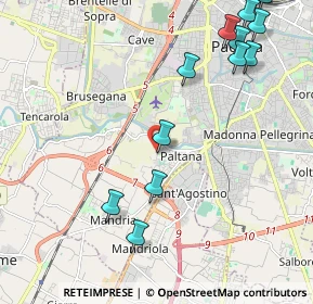 Mappa 35142 Padova PD, Italia (2.81429)
