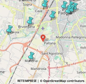 Mappa 35142 Padova PD, Italia (3.06182)