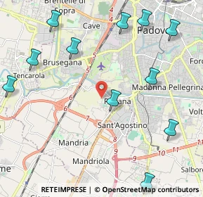 Mappa 35142 Padova PD, Italia (2.72364)