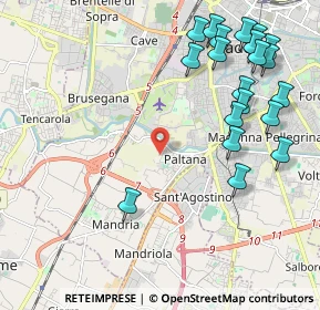 Mappa 35142 Padova PD, Italia (2.5515)