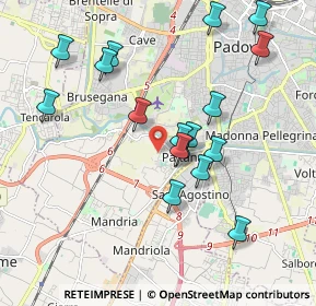 Mappa 35142 Padova PD, Italia (1.90412)