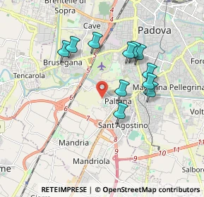 Mappa 35142 Padova PD, Italia (1.61273)
