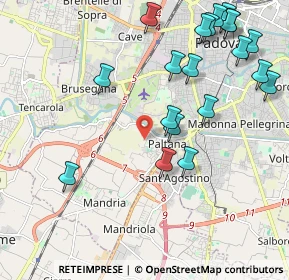 Mappa 35142 Padova PD, Italia (2.448)