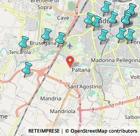 Mappa 35142 Padova PD, Italia (3.0075)