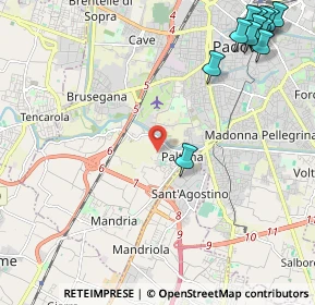Mappa 35142 Padova PD, Italia (3.16583)