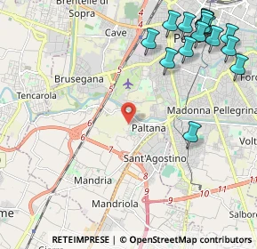 Mappa 35142 Padova PD, Italia (2.9825)
