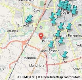 Mappa 35142 Padova PD, Italia (2.7065)