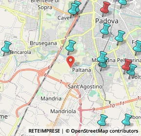 Mappa 35142 Padova PD, Italia (2.95333)