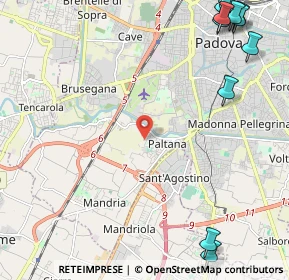 Mappa 35142 Padova PD, Italia (3.52273)