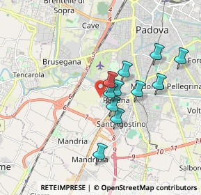 Mappa 35142 Padova PD, Italia (1.44636)