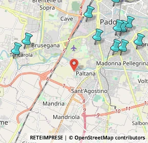Mappa 35142 Padova PD, Italia (2.91182)