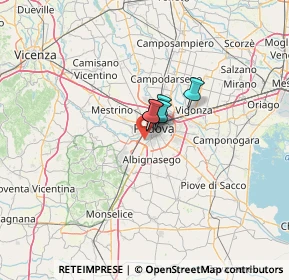 Mappa 35142 Padova PD, Italia (47.33857)