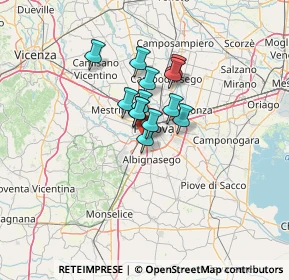 Mappa 35142 Padova PD, Italia (7.71)