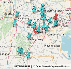 Mappa 35142 Padova PD, Italia (15.2485)
