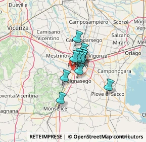 Mappa 35142 Padova PD, Italia (6.44692)
