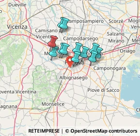 Mappa 35142 Padova PD, Italia (8.96417)