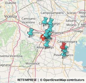 Mappa 35142 Padova PD, Italia (9.39182)
