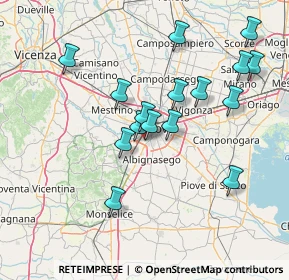 Mappa 35142 Padova PD, Italia (14.065)