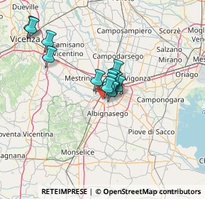 Mappa 35142 Padova PD, Italia (9.73846)