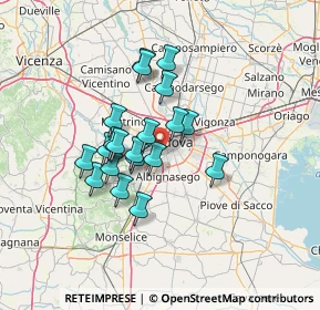 Mappa 35142 Padova PD, Italia (10.386)