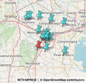 Mappa 35142 Padova PD, Italia (8.83875)