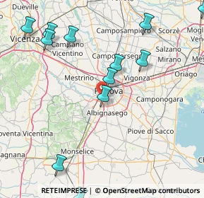 Mappa 35142 Padova PD, Italia (20.43583)