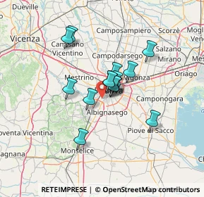 Mappa 35142 Padova PD, Italia (9.078)