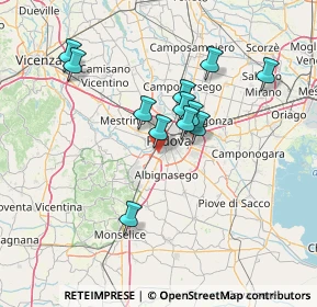 Mappa 35142 Padova PD, Italia (12.03917)