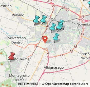Mappa 35142 Padova PD, Italia (5.11364)