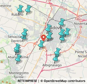 Mappa 35142 Padova PD, Italia (3.72765)