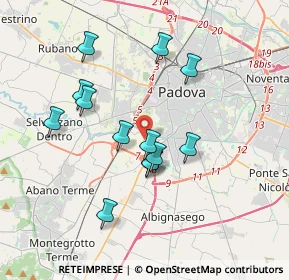 Mappa 35142 Padova PD, Italia (3.25154)