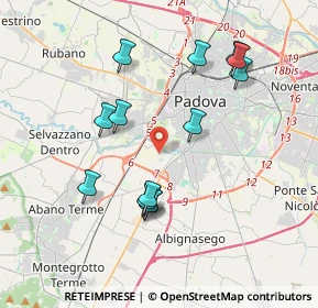 Mappa 35142 Padova PD, Italia (3.70846)