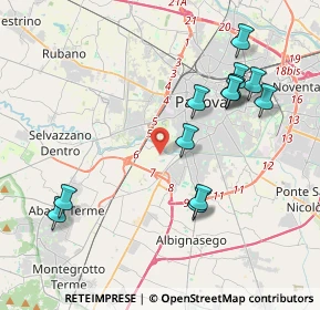 Mappa 35142 Padova PD, Italia (4.21615)