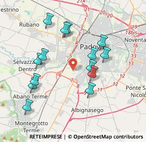 Mappa 35142 Padova PD, Italia (3.77071)