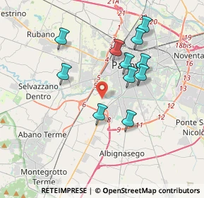 Mappa 35142 Padova PD, Italia (3.35727)