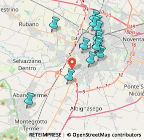 Mappa 35142 Padova PD, Italia (3.66357)