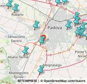 Mappa 35142 Padova PD, Italia (6.62)