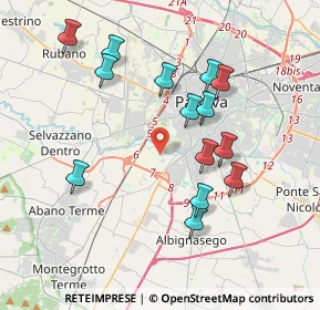 Mappa 35142 Padova PD, Italia (3.71929)