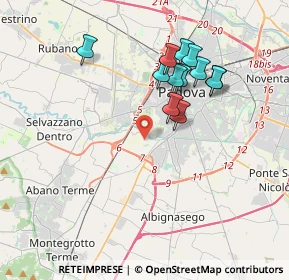 Mappa 35142 Padova PD, Italia (3.41667)