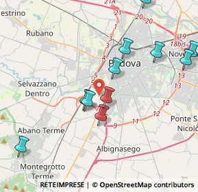 Mappa 35142 Padova PD, Italia (4.25545)