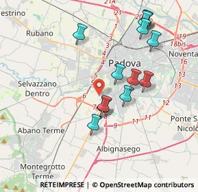 Mappa 35142 Padova PD, Italia (3.79231)