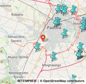 Mappa 35142 Padova PD, Italia (6.3285)