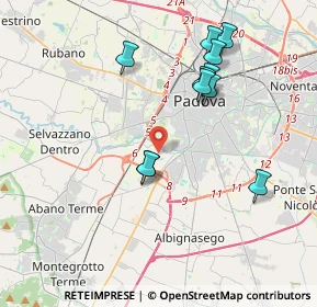 Mappa 35142 Padova PD, Italia (3.74818)