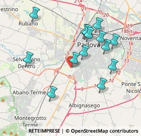 Mappa 35142 Padova PD, Italia (3.86071)