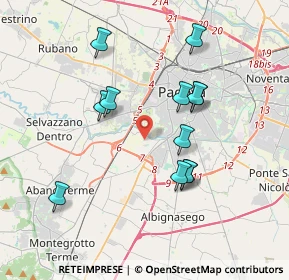 Mappa 35142 Padova PD, Italia (3.4825)