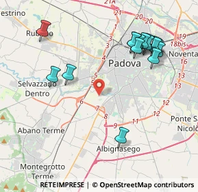 Mappa 35142 Padova PD, Italia (4.52438)