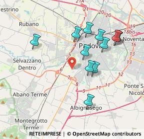 Mappa 35142 Padova PD, Italia (3.6)