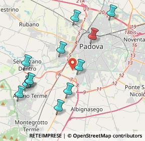 Mappa 35142 Padova PD, Italia (4.47417)