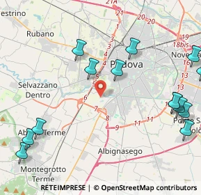 Mappa 35142 Padova PD, Italia (6.25)