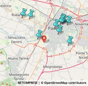 Mappa 35142 Padova PD, Italia (4.09273)